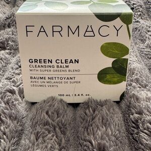 Farmacy Green Clean Balm with Leafy Design